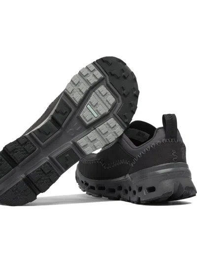 On Cloudaway 2 Rubber-trimmed Coated Recycled-shell And Mesh Sneakers In Black