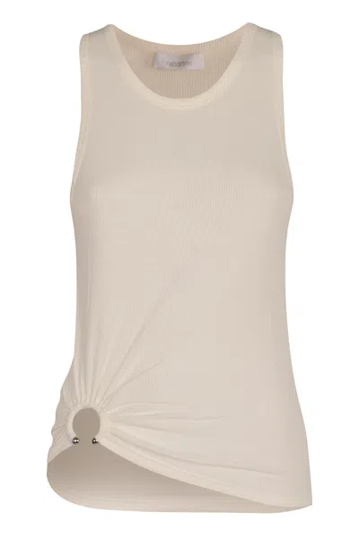 Rabanne Paco  Cotton Tank Top