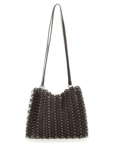 Rabanne Paco  Brown Shoulder Bags In Black