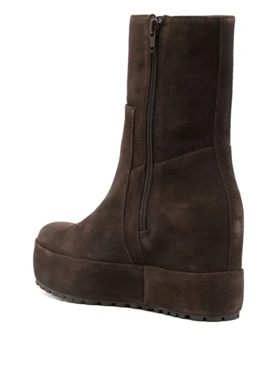 Paloma Barceló "disa Track" Ankle Boot In Brown