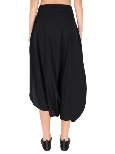 Paloma Wool Black Recycled Polyester Skirt In Black