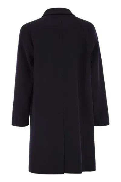 Paltò Maurilio Wool Coat In Black