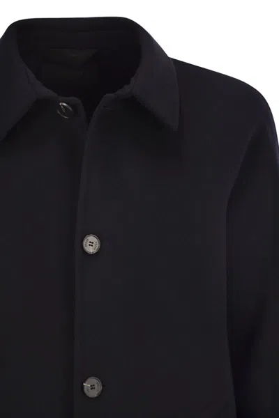 Paltò Maurilio Wool Coat In Black