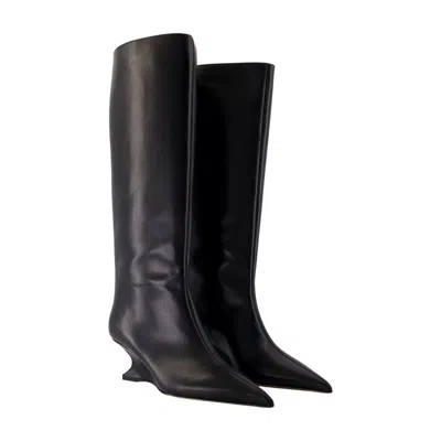 Paris Texas Nina 50 Boots In Black