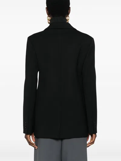 P.a.r.o.s.h Parosh Liliuxy Black Wool Jacket In Black