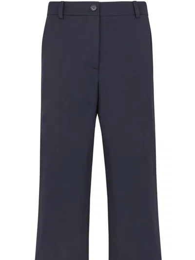 P.a.r.o.s.h . Side Striped Tailored Trousers In Blue