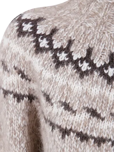 P.a.r.o.s.h Parosh Sand Alpaca Blend Sweaters