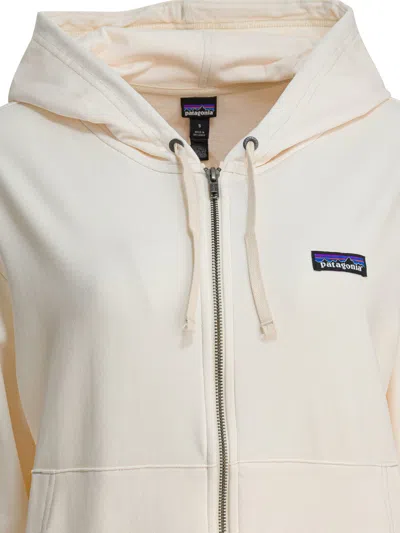 Patagonia Ahnya Zip-up Hooded Sweatshirt In Neutral
