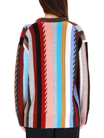 Paul Smith Cashmere Cardigan In Multi