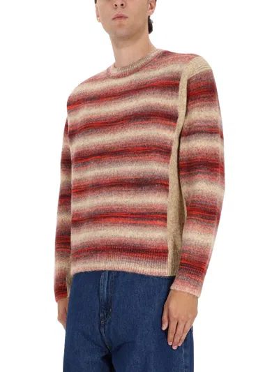 Paul Smith Striped Sweater In Multi