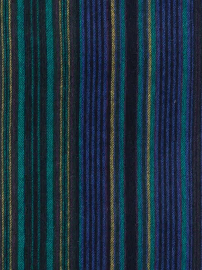 Paul Smith Striped Scarf In Multi