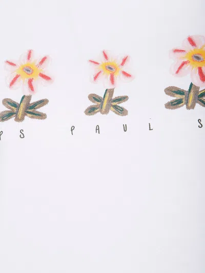 Paul Smith Tshirt With Print In White