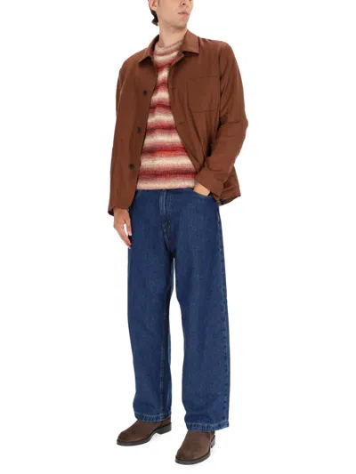 Paul Smith Work Jacket In Brown