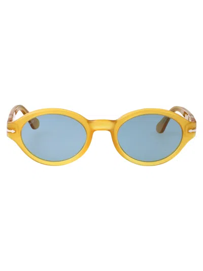 Persol Miele Acetate Sunglasses In Yellow