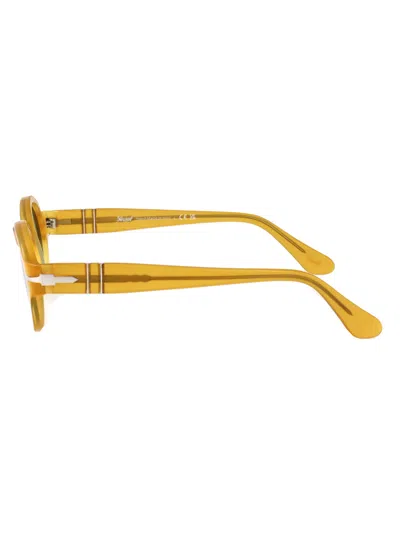 Persol Miele Acetate Sunglasses In Yellow