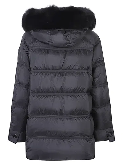 Peuterey Quilted Fur-trimmed Jacket