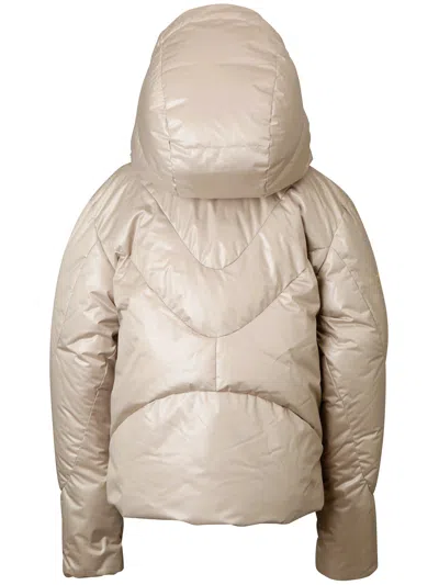 Phenix Irregular Nude Polyester Ski Jacket In Multi