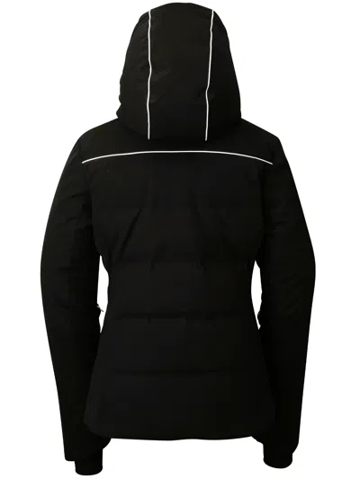 Phenix Seamless Black Polyester Ski Jacket In Black