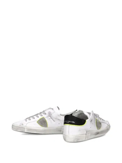 Philippe Model Paris Calf Leather Sneaker In Multi