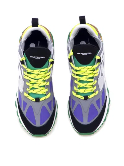 Philippe Model Paris Rockx Low Vibram Sole Sneakers In Multi