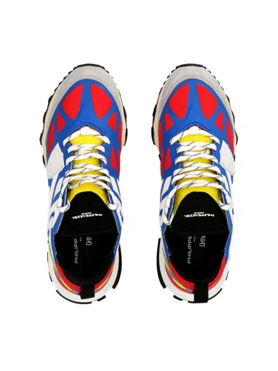 Philippe Model Paris Rockx Low Vibram Sole Sneakers In Animal Print