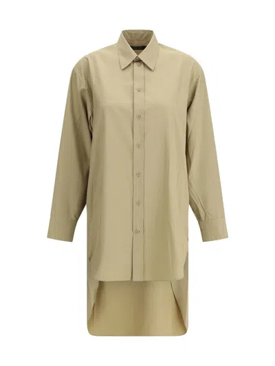 Phoebe Philo Elongated  Shirt In Neutral