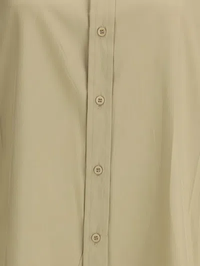 Phoebe Philo Elongated  Shirt In Neutral
