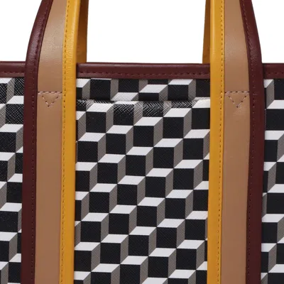 Pierre Hardy Black Canvas Calf Bag In Black