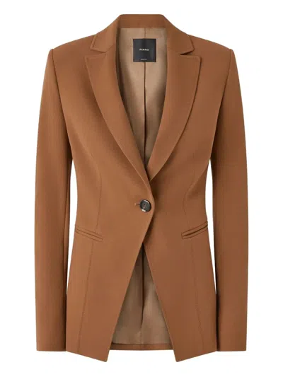 Pinko "granaglie" Crepe Poly Blazer