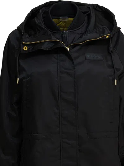Pinko Black Polyester Jacket