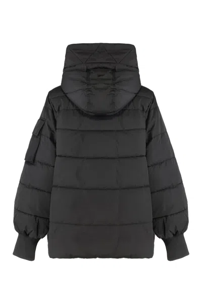 Pinko Crusca Hooded Short Down Jacket