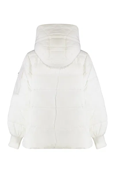 Pinko Crusca Hooded Short Down Jacket