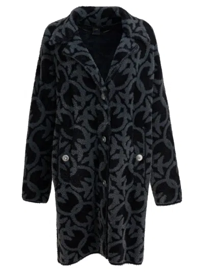 Pinko Grey Nylon Jacket