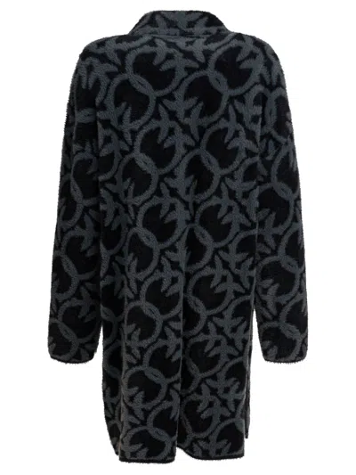 Pinko Grey Nylon Jacket