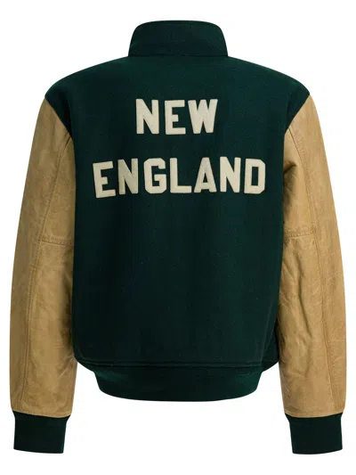 Polo Ralph Lauren "college" Bomber Jacket In Multi