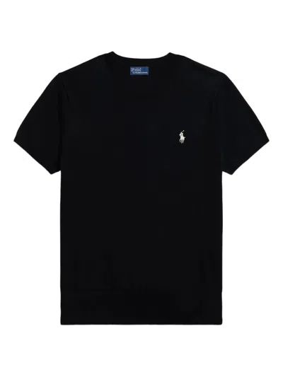 Polo Ralph Lauren "sweater Pullover" Short Sleeve In Black