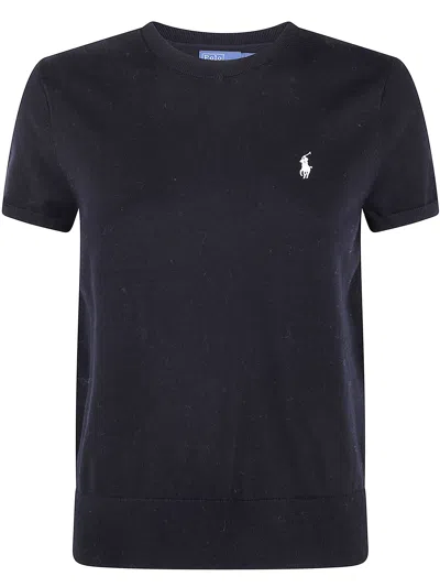 Polo Ralph Lauren "sweater Pullover" Short Sleeve In Black