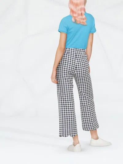 Polo Ralph Lauren Blue Stretch Polo Shirt In Blue