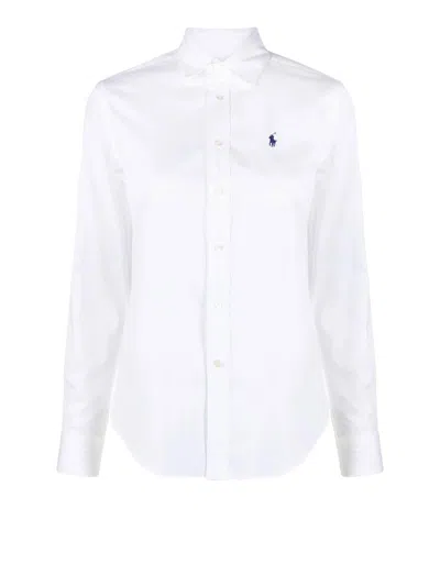 Polo Ralph Lauren Button Front Shirt In White