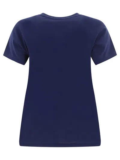 Polo Ralph Lauren Cotton Jersey T-shirt In Blue