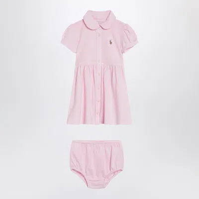 Polo Ralph Lauren Pink Cotton Set In Pink