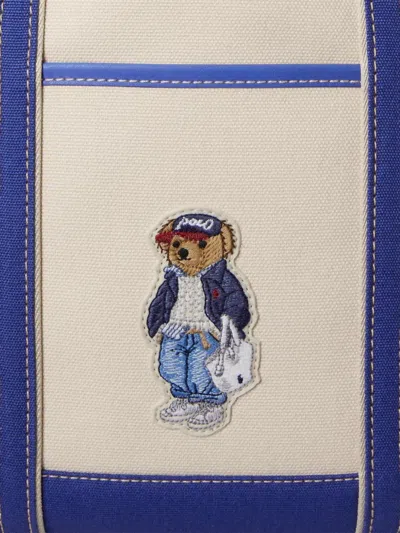 Polo Ralph Lauren Polo Bear Small Canvas Tote Shopper