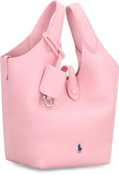 Polo Ralph Lauren Polo Play Small Leather Tote