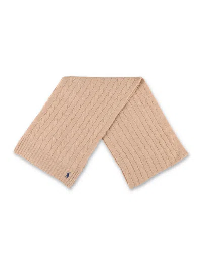 Polo Ralph Lauren Cable Wool-cashmere Scarf