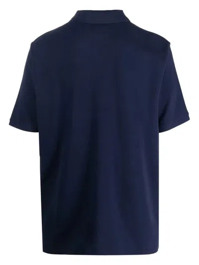 Polo Ralph Lauren Custom Slim Fit Polo Shirt In Blue