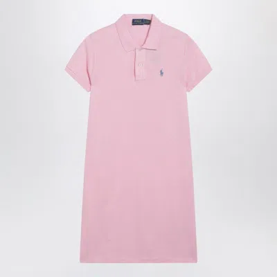 Polo Ralph Lauren Short Pink Polo Dress In Pink