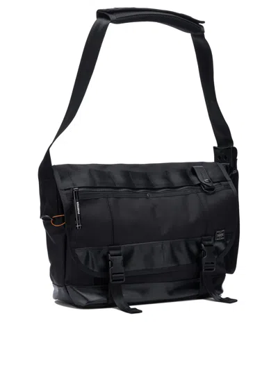 Porter Yoshida Versatile Crossbody Messenger Bag Design In Black