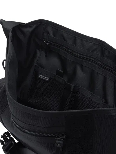 Porter Yoshida Versatile Crossbody Messenger Bag Design In Black