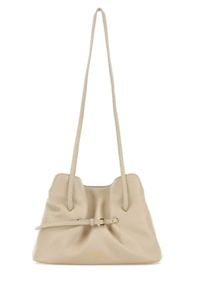 Prada Dada Small Leather Shoulder Bag In Neutral
