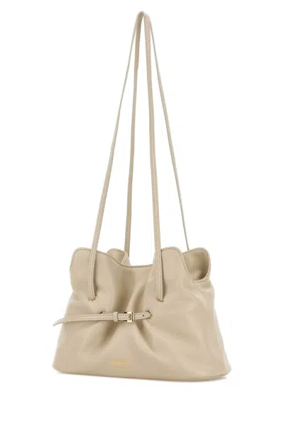 Prada Dada Small Leather Shoulder Bag In Neutral